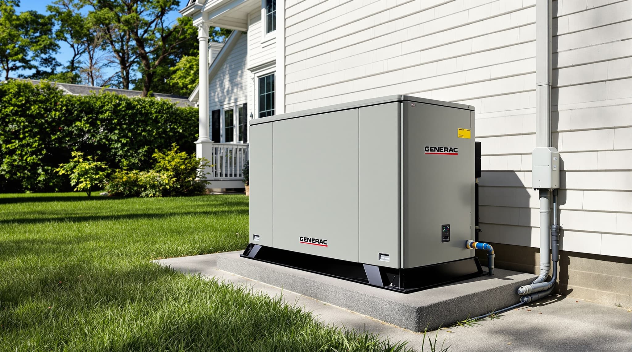 Generac standby generator commissioning